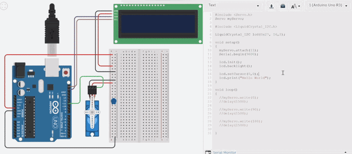 Control and display